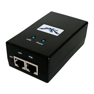 Foto de UBIQUITI Inyector PoE Ubiquiti POE-48-24W-G 48VDC 0.5A (PN: POE-48-24W-G)