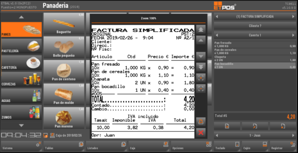 Software TPV ETPOS Pro Rest - Suscripción Anual